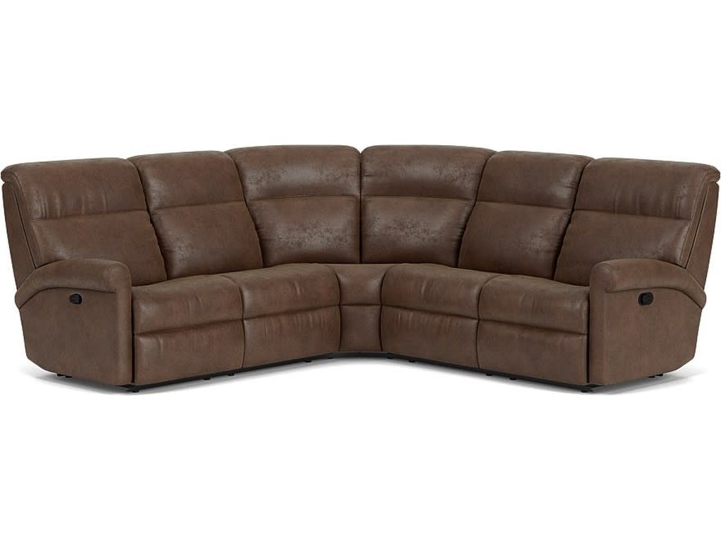 Davis Fabric Reclining Sectional - image 3