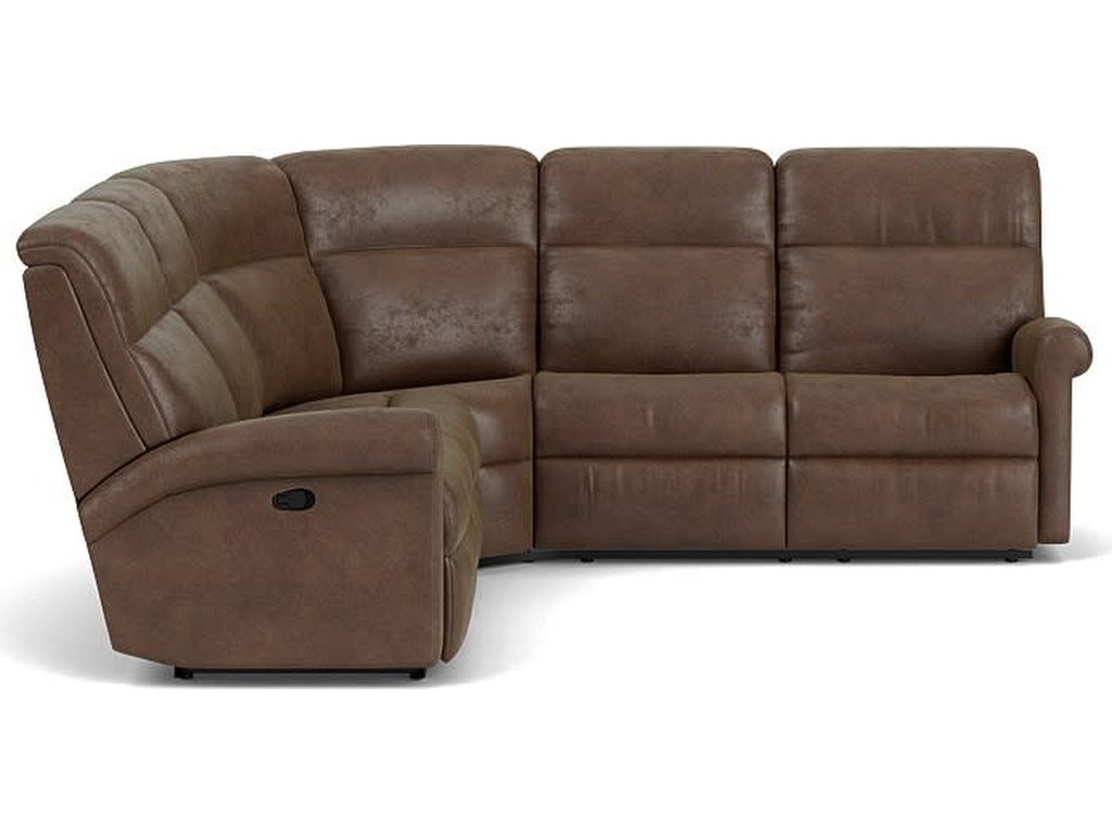 Davis Fabric Reclining Sectional - image 4