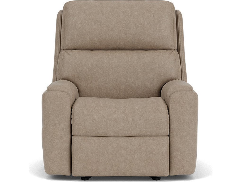 Rio Fabric Power Rocking Recliner with Power Headrest - image 1