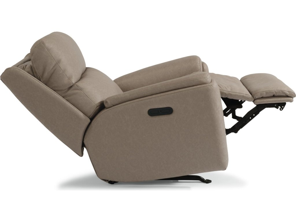 Rio Fabric Power Rocking Recliner with Power Headrest - image 5