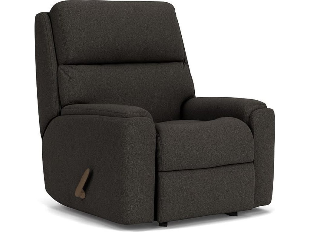 Rio Fabric Rocking Recliner - main image