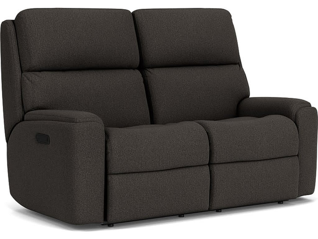 Rio Fabric Reclining Loveseat - image 3