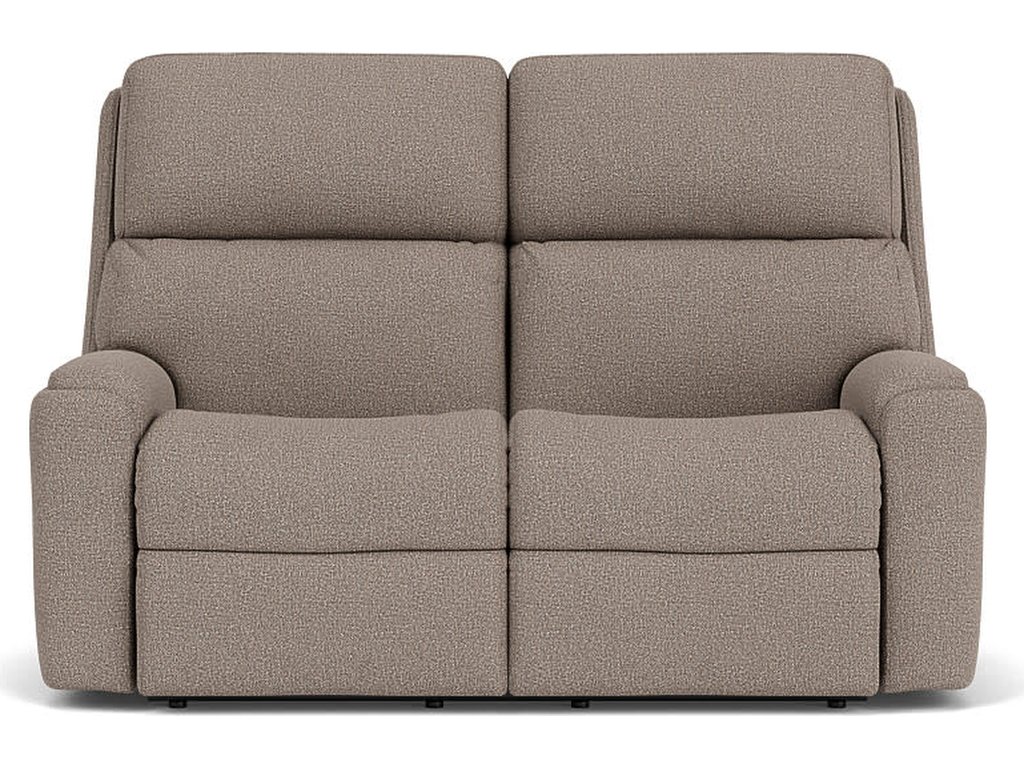 Rio Fabric Reclining Loveseat - image 4