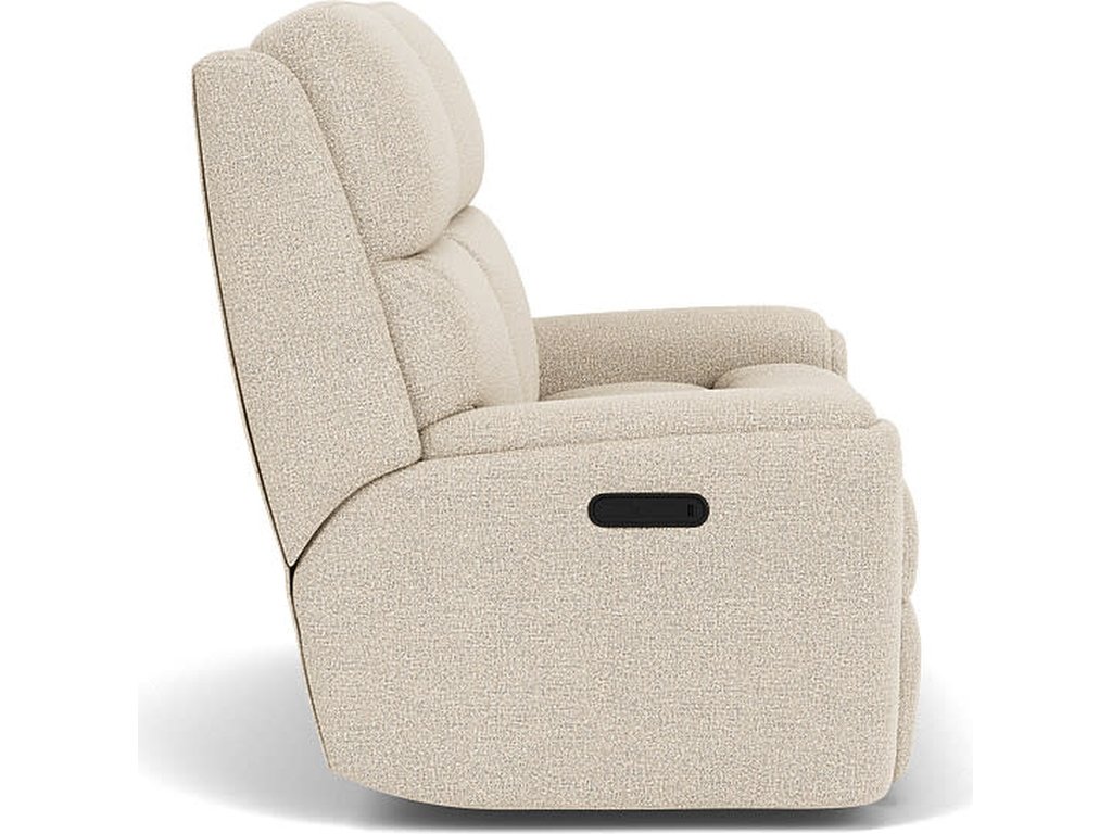 Rio Fabric Reclining Loveseat - image 8