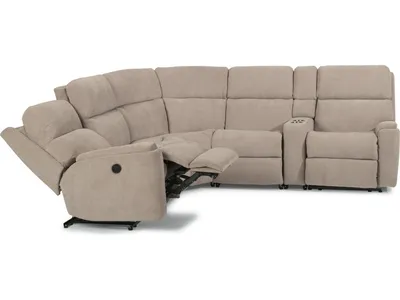 Rio Fabric Power Reclining Sectional - Alternative View
