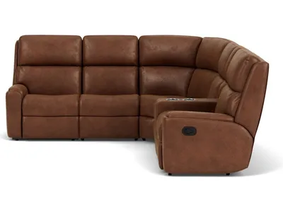 Rio Fabric Reclining Sectional - Alternative View