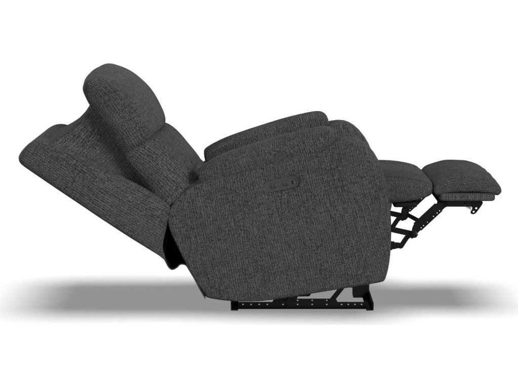Strait Fabric Power Recliner with Power Headrest - image 13