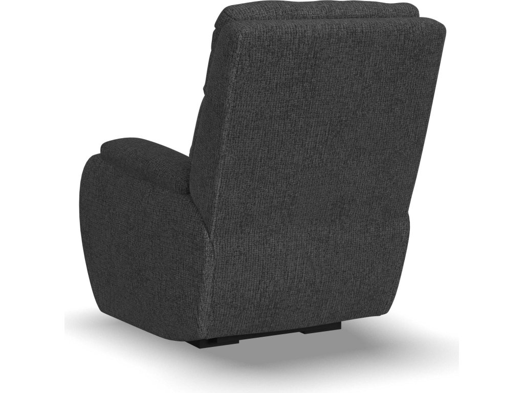 Strait Fabric Power Recliner with Power Headrest - image 15