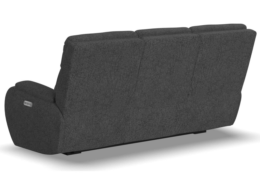 Strait Fabric Power Reclining Sofa with Power Headrests - image 15