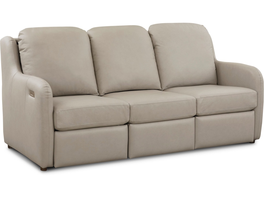 Wrenn Motion Leather Reclining Sofa - image 1