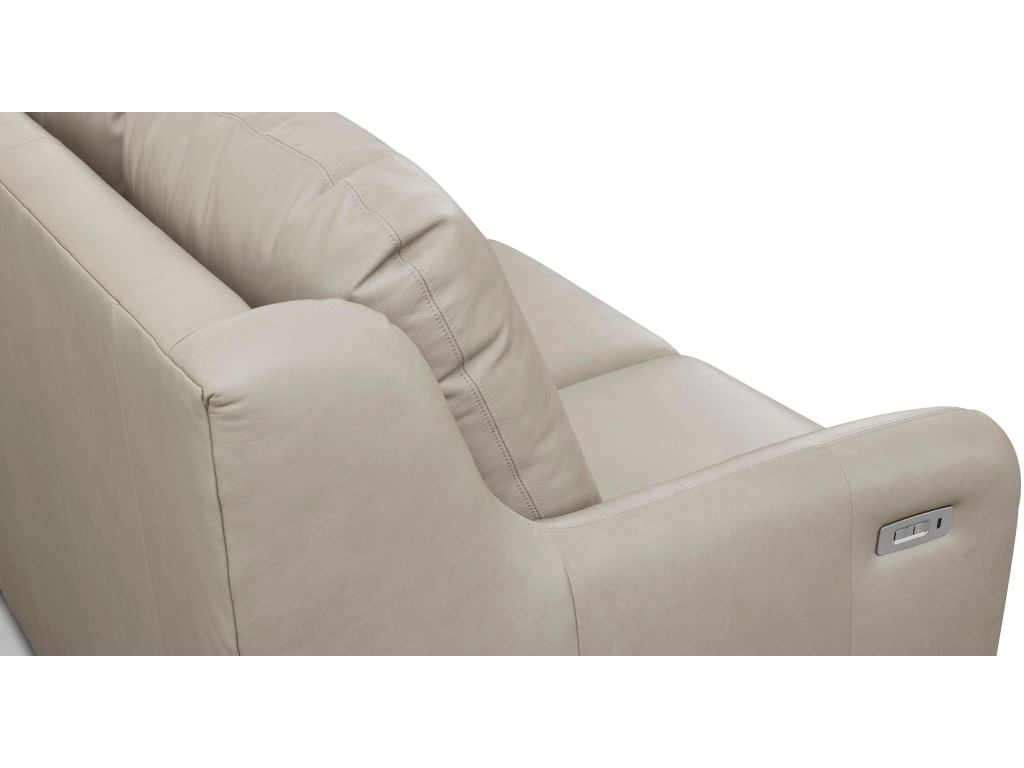 Wrenn Motion Leather Reclining Sofa - image 7
