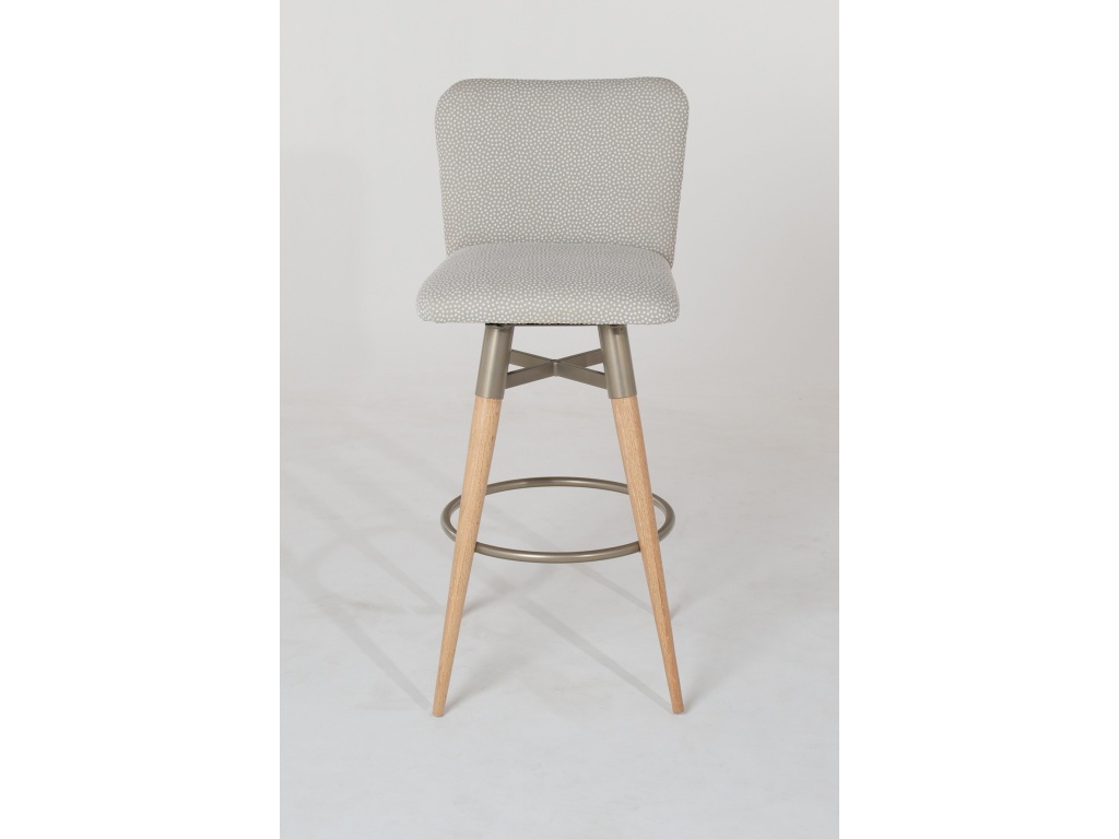 Margot Upholstered Barstool - image 1