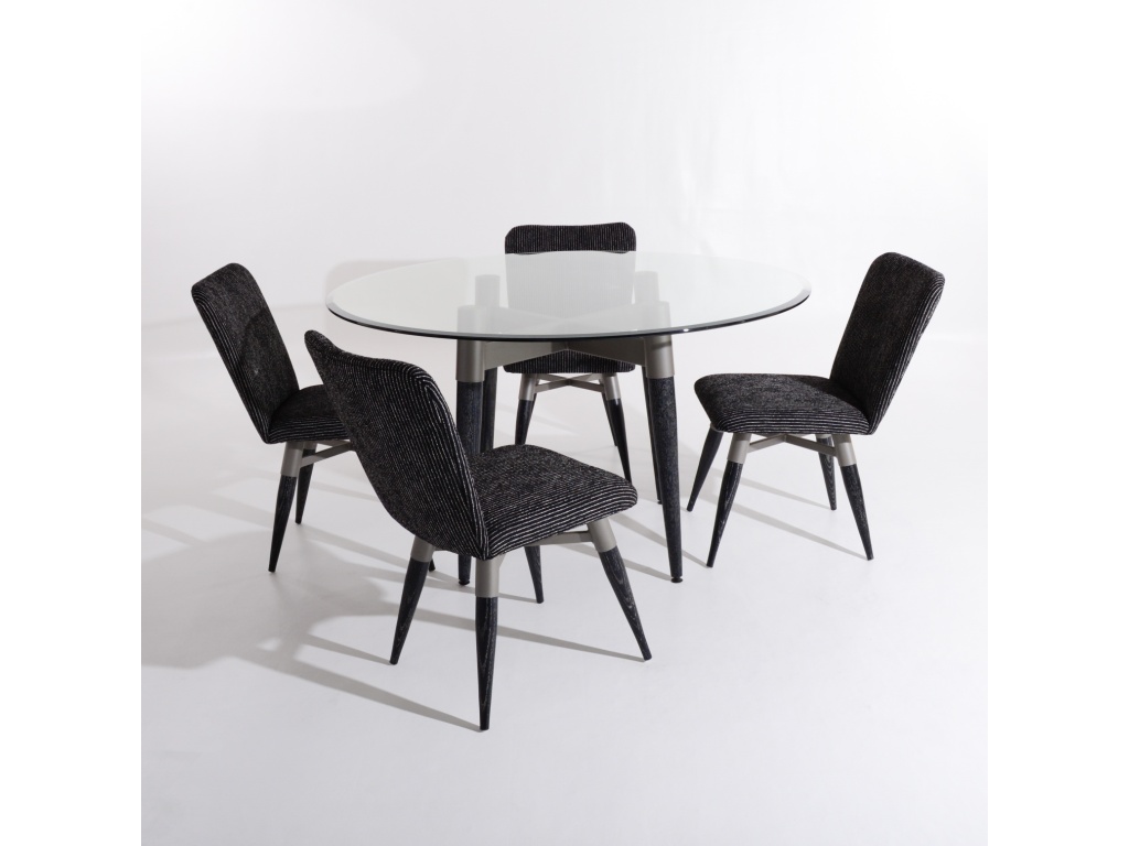 Johnston Casuals Furniture Margot Round Dining Table Set, primary thumbnail