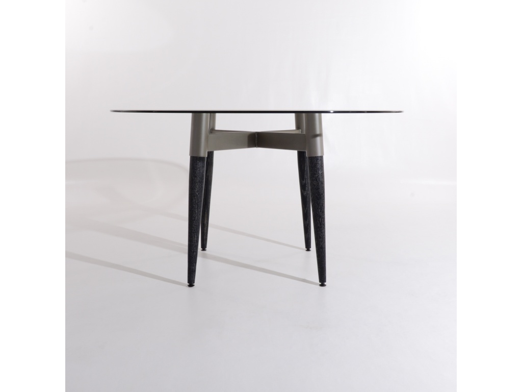 Johnston Casuals Furniture Margot Round Dining Base Table, alternate view 2
