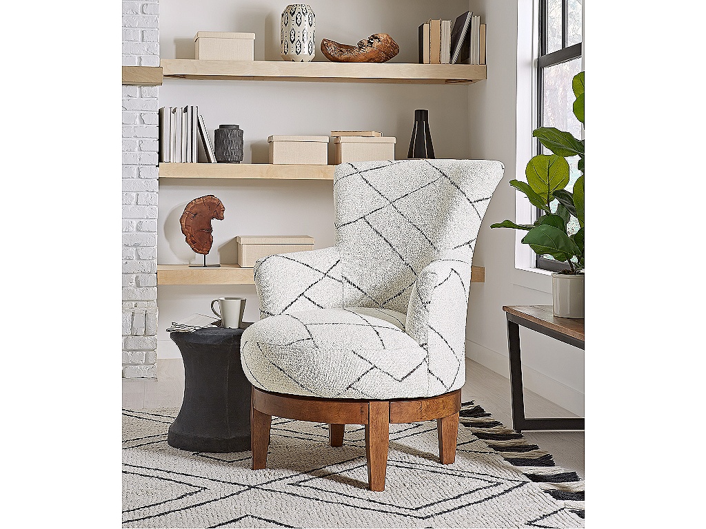 Justine Modern Swivel Chair - image 11