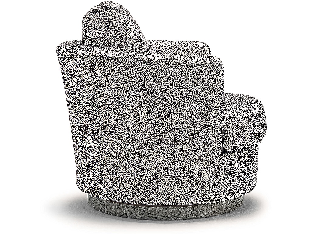 Tina Pillowed Back Swivel Chair - image 8