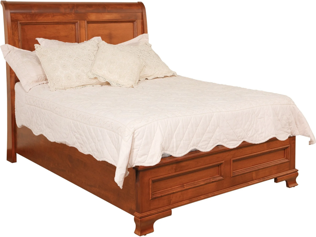 Classic Queen Sleigh Bed w/Low Footboard - main image