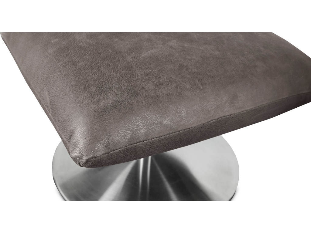Ranlo Leather Ottoman - image 2