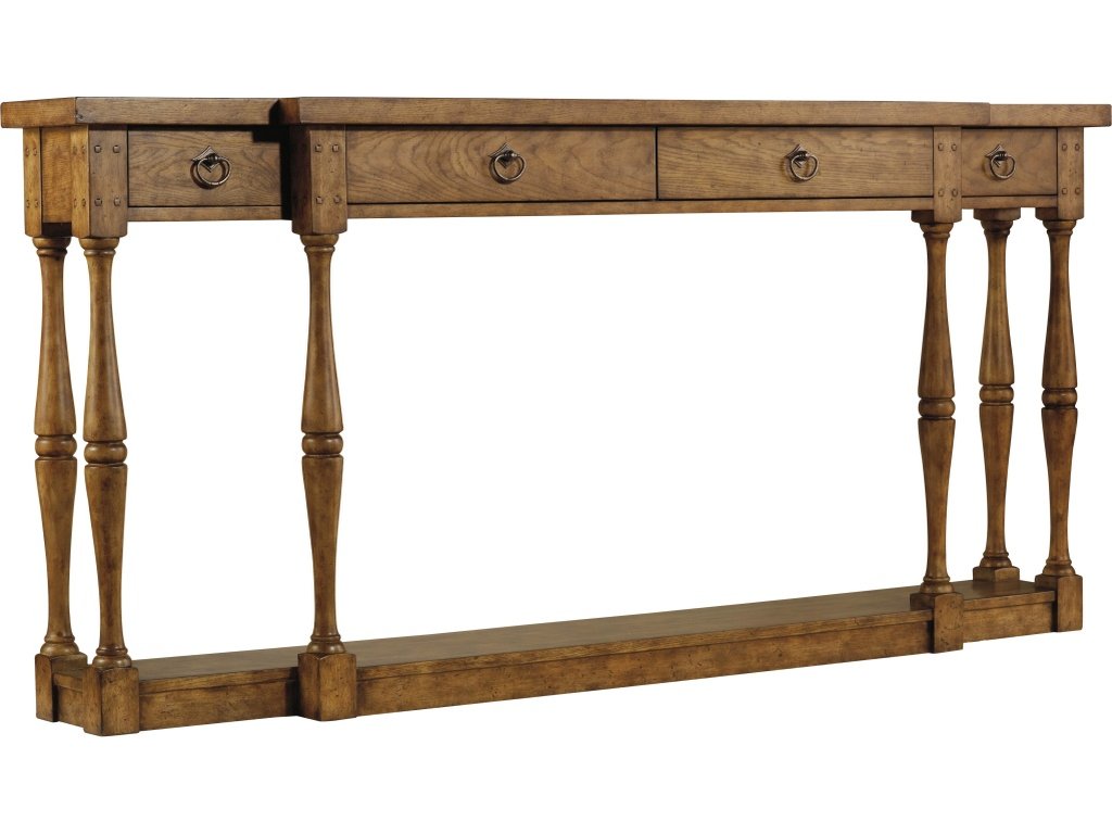 Sanctuary Four-Drawer Thin Console - Drift - main image