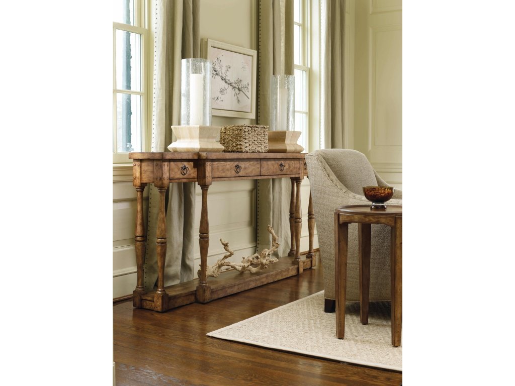Sanctuary Four-Drawer Thin Console - Drift - image 1