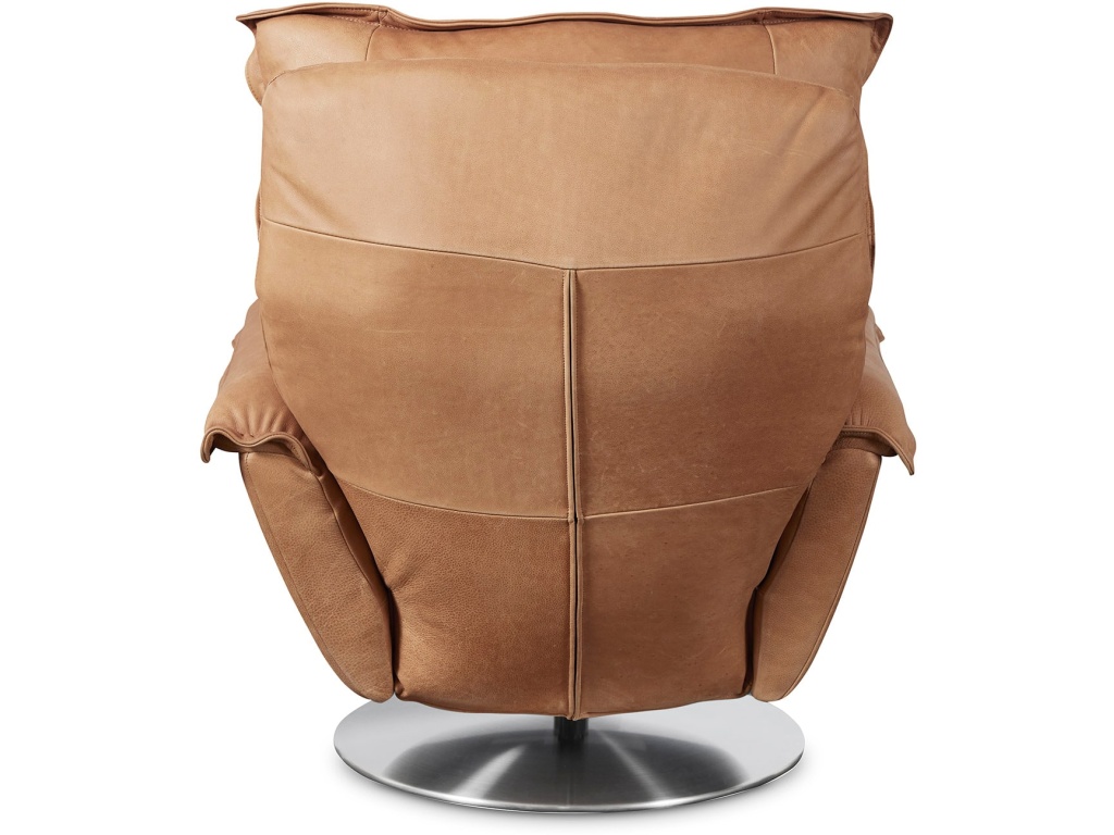 Dunn Leather Swivel Arm Chair - image 9