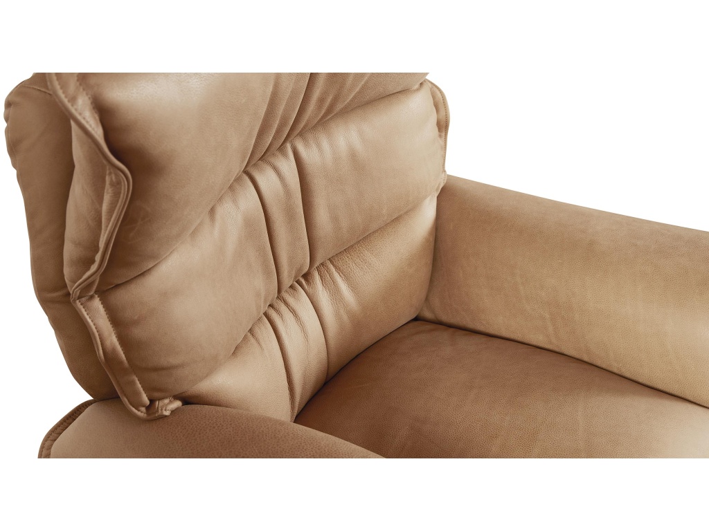 Dunn Leather Swivel Arm Chair - image 10