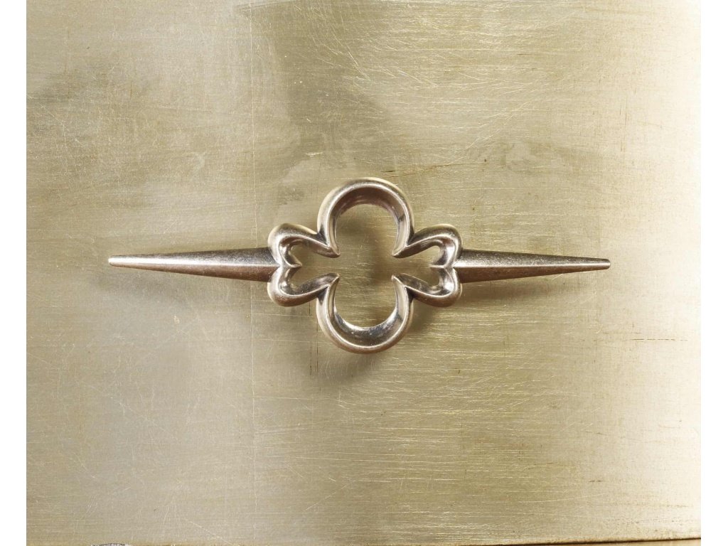 Sanctuary Three-Drawer Shaped Front Gold Chest - image 1