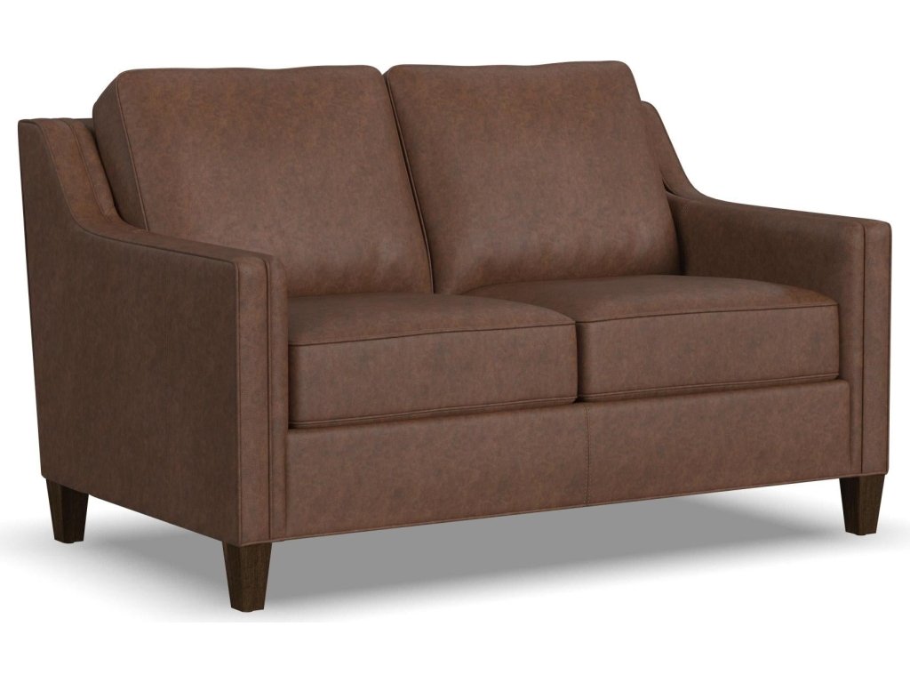Finley Leather Loveseat - main image
