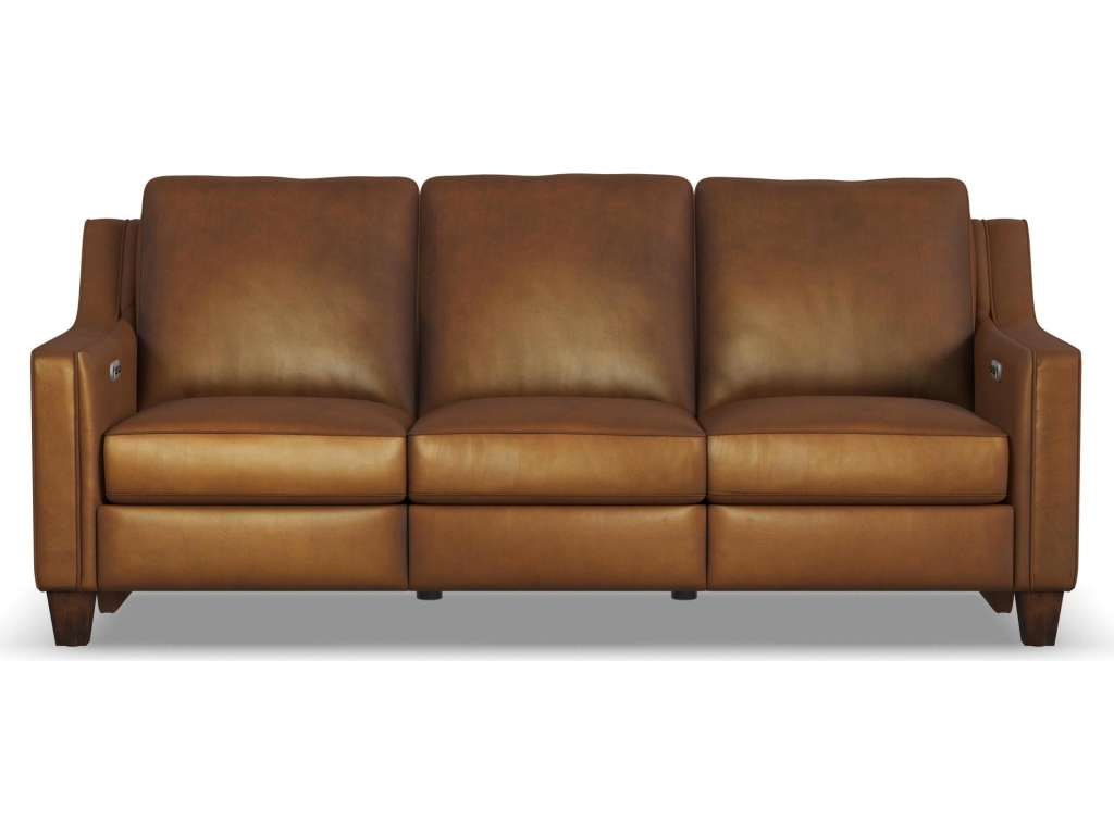 Finley Leather Power Inclining Sofa - image 6