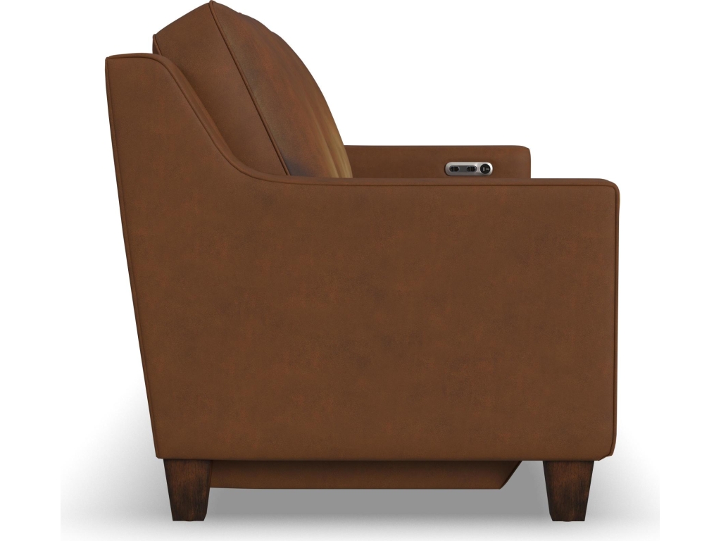 Finley Leather Power Inclining Sofa - image 7
