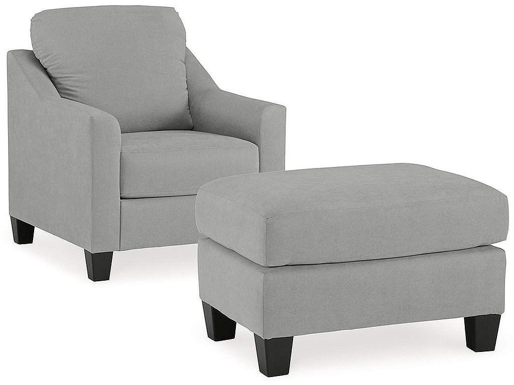 Adlai Chair and Ottoman - main image