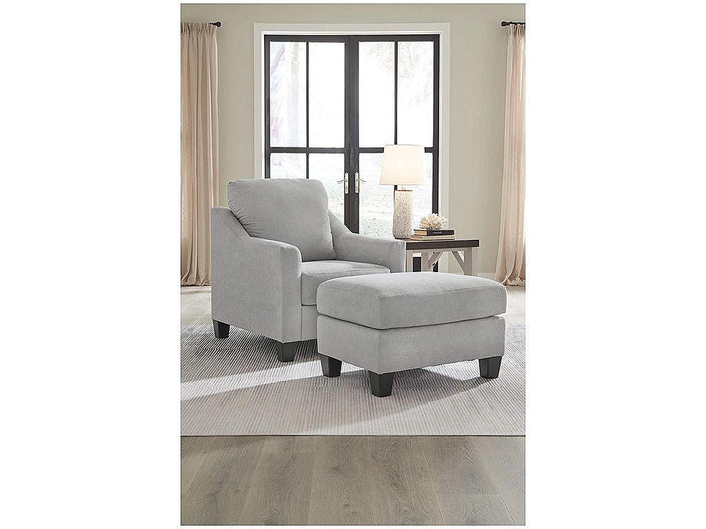 Adlai Chair and Ottoman - image 1
