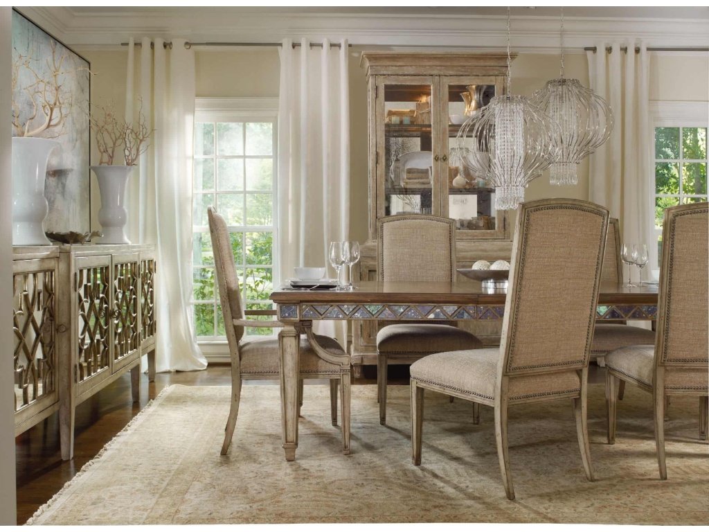 Sanctuary Four-Door Mirrored Console - Surf-Visage - image 3