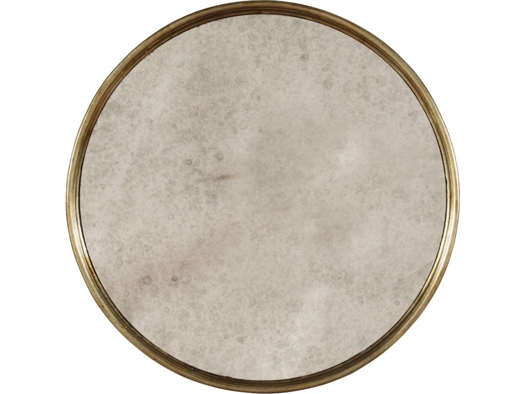 Sanctuary Round Mirrored Accent Table - Visage - image 2