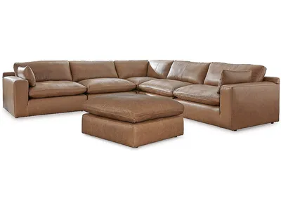 Emilia 5-Piece Sectional and Ottoman