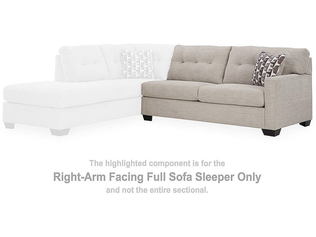 Mahoney Right-Arm Facing Full Sofa Sleeper - image 1
