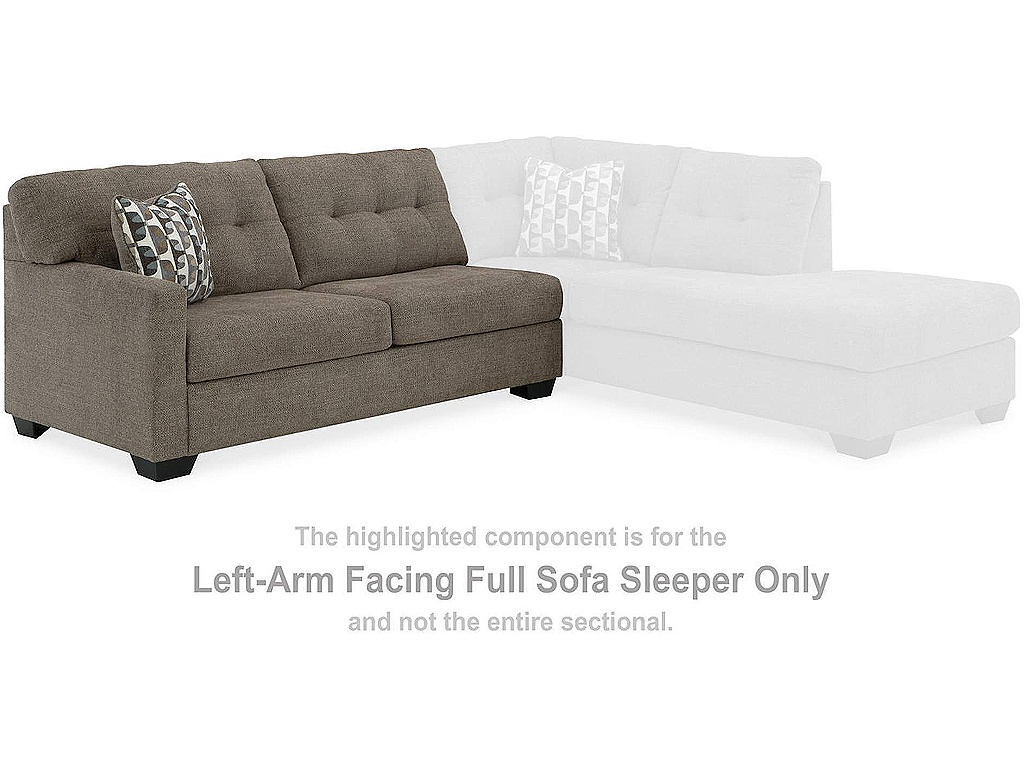 Mahoney Left-Arm Facing Full Sofa Sleeper - image 1