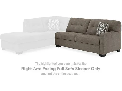 Mahoney Right-Arm Facing Full Sofa Sleeper - Alternative View