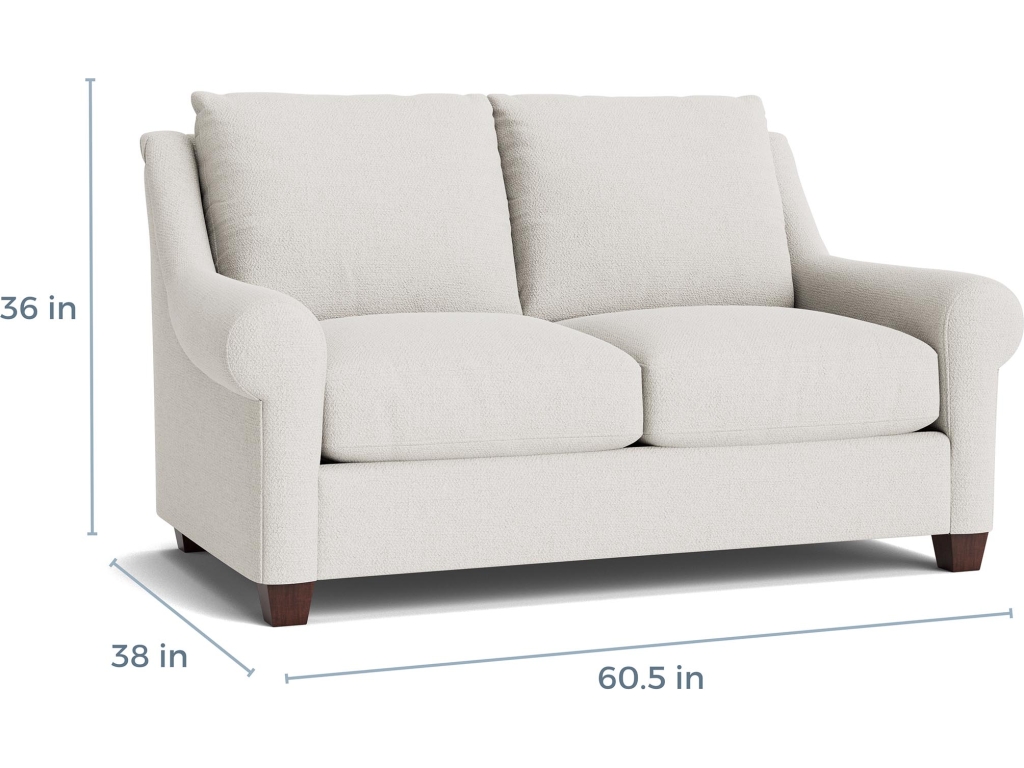Ellery Roll Arm Loveseat - image 4