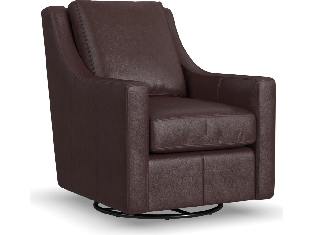 Murph Leather Swivel Chair - main image