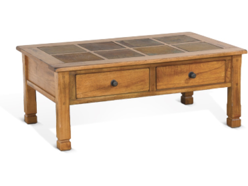 Sedona Coffee Table w/ Slate Top - main image