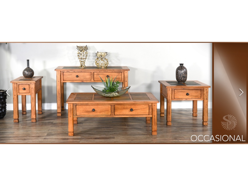 Sedona Coffee Table w/ Slate Top - image 1