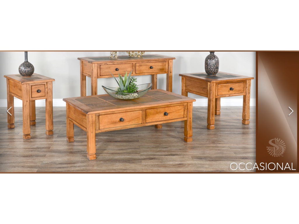 Sedona Coffee Table w/ Slate Top - image 2