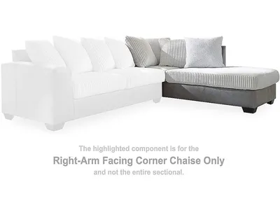 Clairette Court Right-Arm Facing Corner Chaise - Alternative View