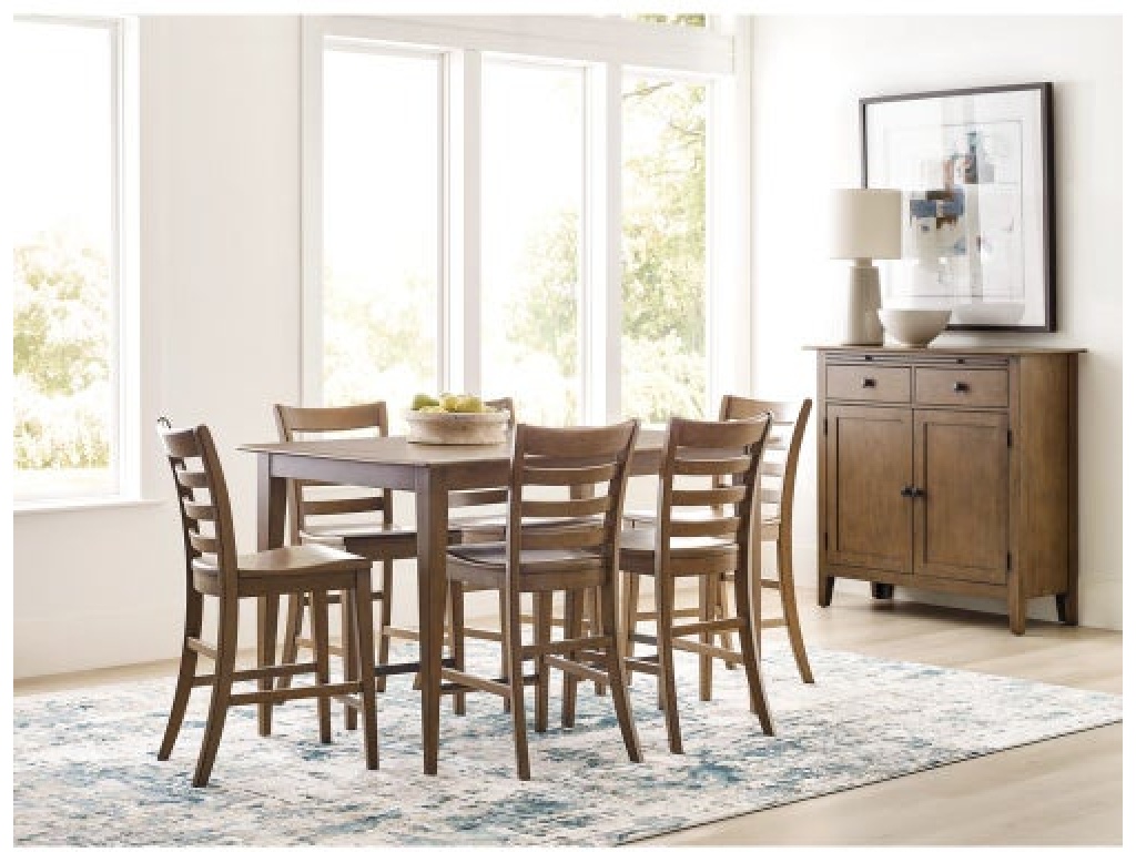 Kafe 60" Counter Height Table, Latte - image 3