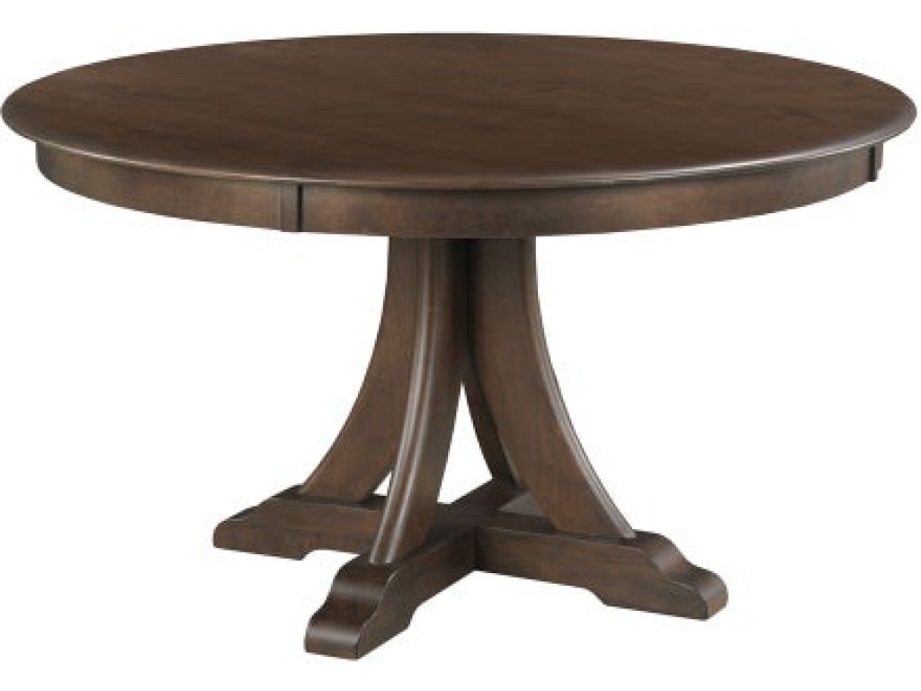 Kafe 54" Round Quad Table, Mocha - main image
