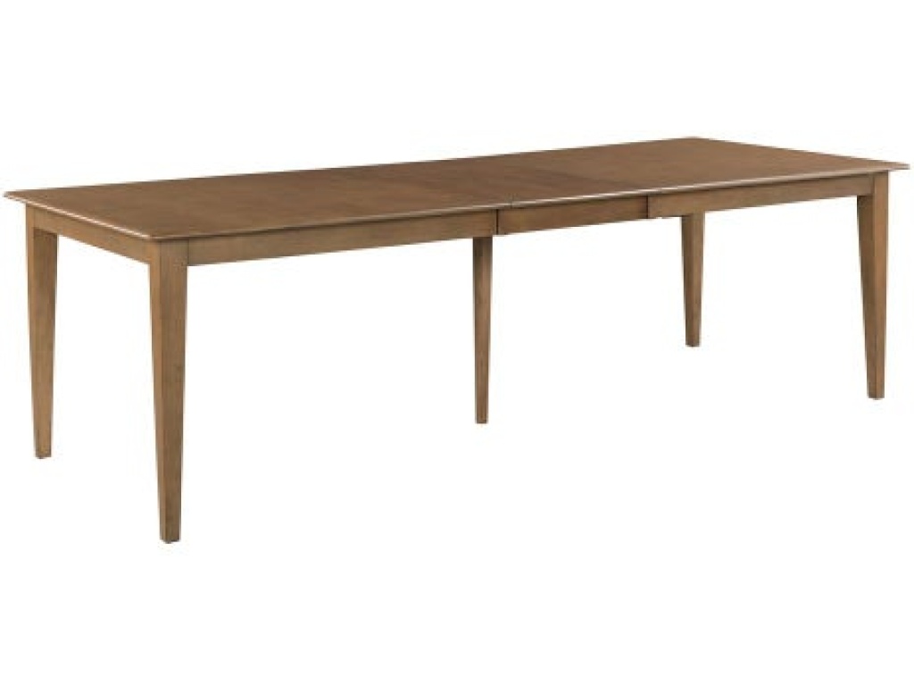 Kafe 80" Rectangular Leg Table, Latte - image 3