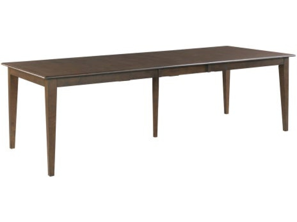 Kafe 80" Rectangular Leg Table, Mocha - image 3
