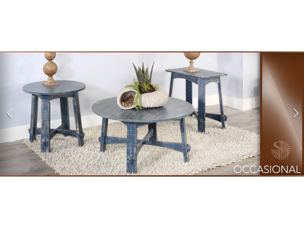 Ocean Blue Coffee Table - image 1