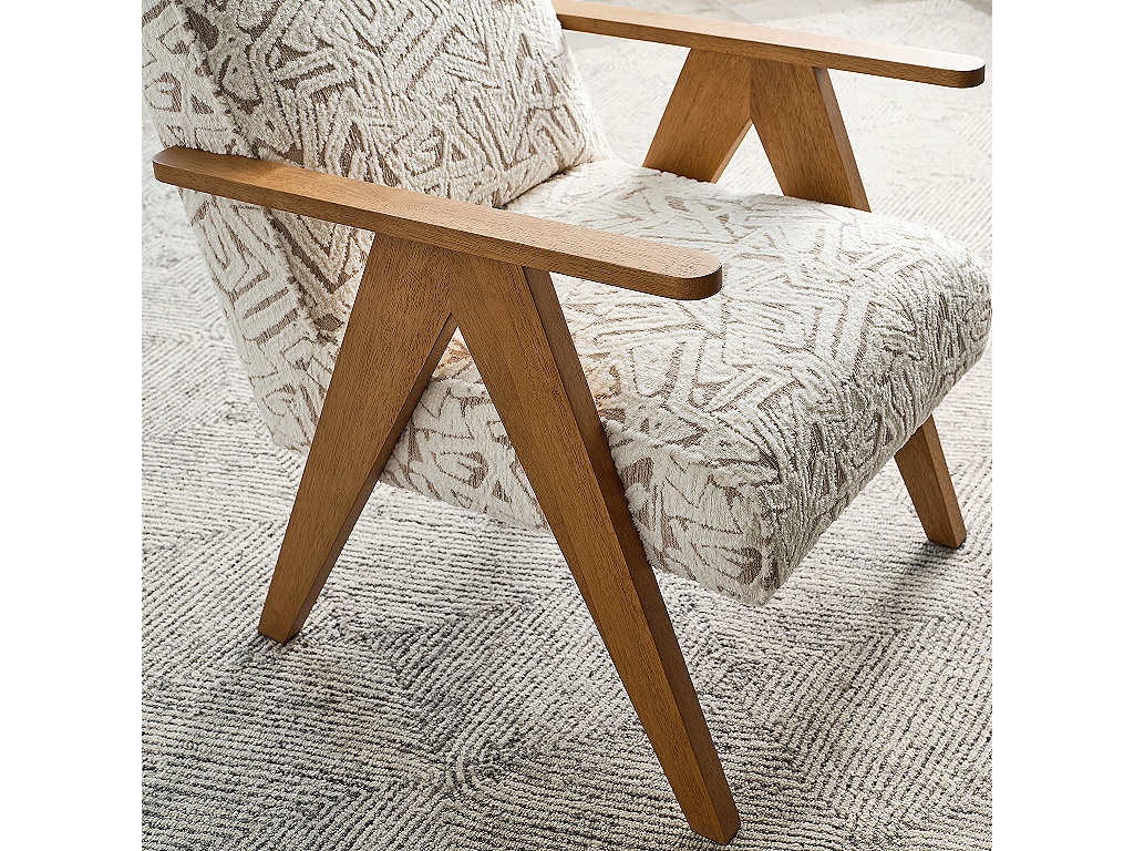 Bayden Modern Sawhorse Accent Chair - image 5